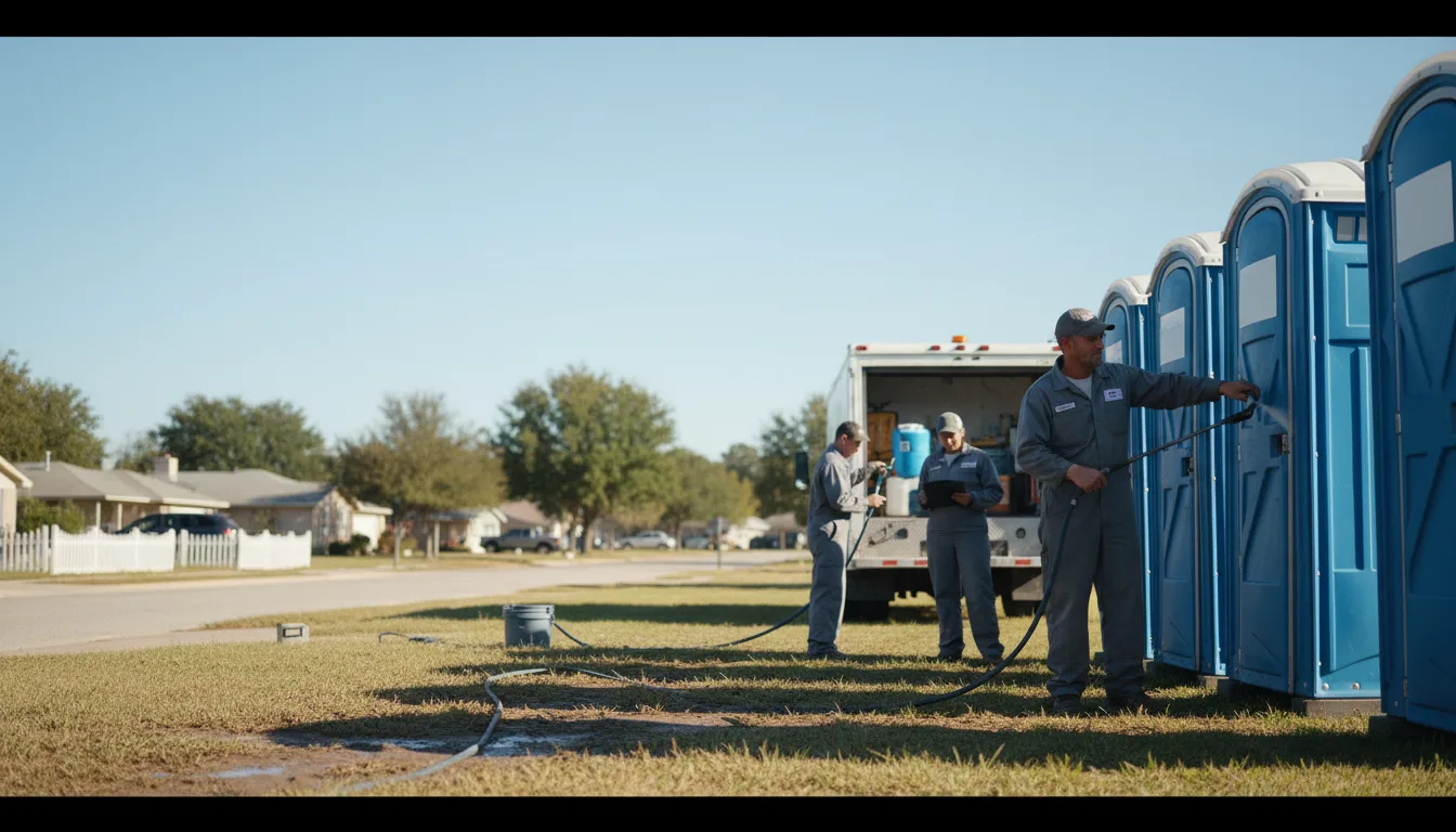 Long-Term Portable Toilet Rental in Chauvin, LA near me